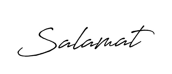 Also You can easily find your signature by using the search form. We will create Salamat name handwritten signature images for you free of cost using Antro_Vectra_Bolder sign style. Salamat signature style 7 images and pictures png