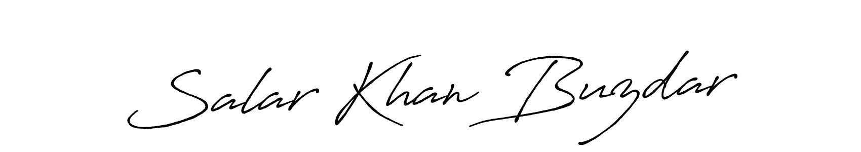 How to make Salar Khan Buzdar signature? Antro_Vectra_Bolder is a professional autograph style. Create handwritten signature for Salar Khan Buzdar name. Salar Khan Buzdar signature style 7 images and pictures png