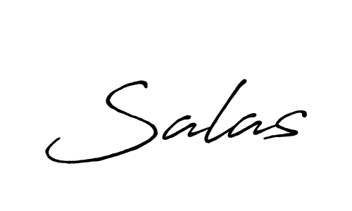 Salas stylish signature style. Best Handwritten Sign (Antro_Vectra_Bolder) for my name. Handwritten Signature Collection Ideas for my name Salas. Salas signature style 7 images and pictures png