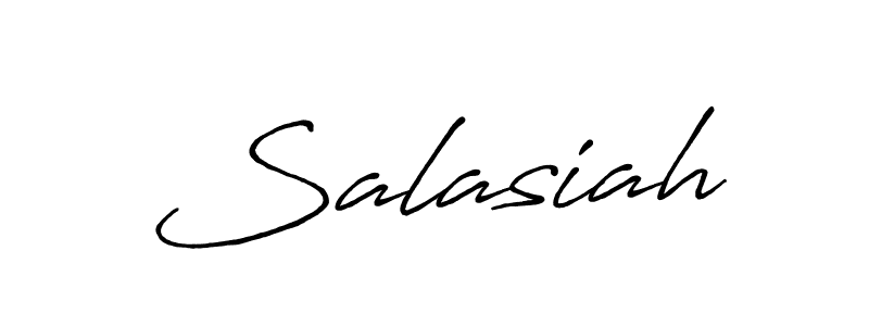 It looks lik you need a new signature style for name Salasiah. Design unique handwritten (Antro_Vectra_Bolder) signature with our free signature maker in just a few clicks. Salasiah signature style 7 images and pictures png
