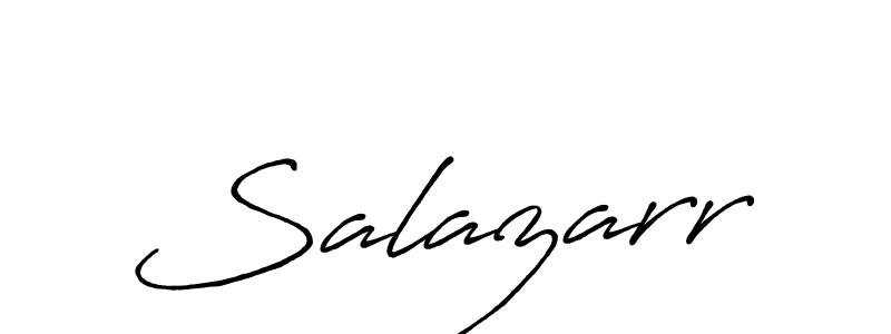 Use a signature maker to create a handwritten signature online. With this signature software, you can design (Antro_Vectra_Bolder) your own signature for name Salazarr. Salazarr signature style 7 images and pictures png