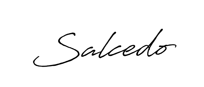 The best way (Antro_Vectra_Bolder) to make a short signature is to pick only two or three words in your name. The name Salcedo include a total of six letters. For converting this name. Salcedo signature style 7 images and pictures png