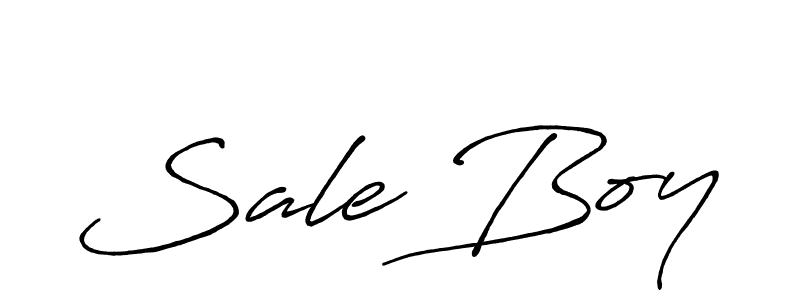 Create a beautiful signature design for name Sale Boy. With this signature (Antro_Vectra_Bolder) fonts, you can make a handwritten signature for free. Sale Boy signature style 7 images and pictures png