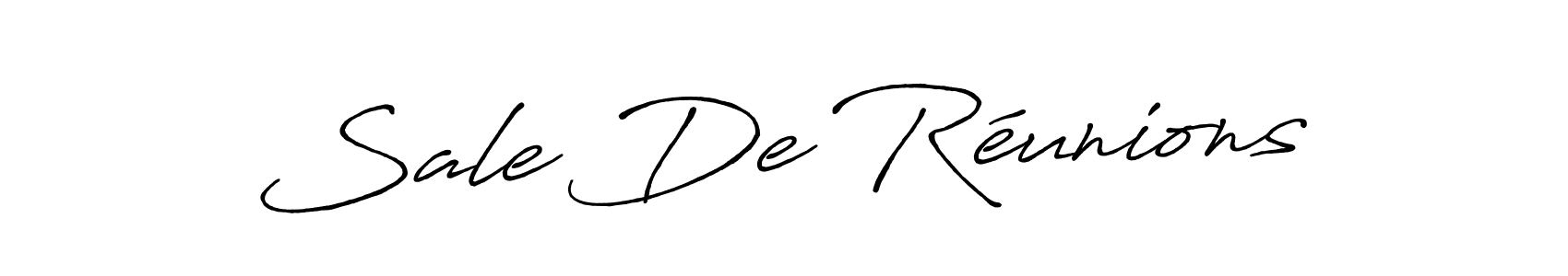 This is the best signature style for the Sale De Réunions name. Also you like these signature font (Antro_Vectra_Bolder). Mix name signature. Sale De Réunions signature style 7 images and pictures png
