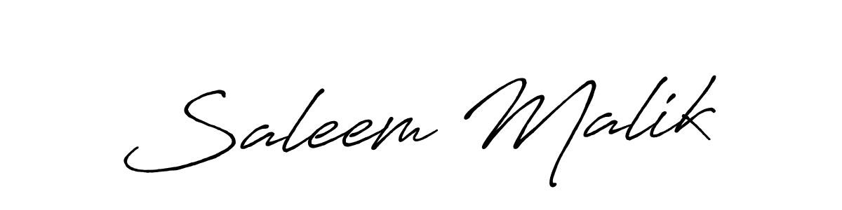 How to make Saleem Malik signature? Antro_Vectra_Bolder is a professional autograph style. Create handwritten signature for Saleem Malik name. Saleem Malik signature style 7 images and pictures png