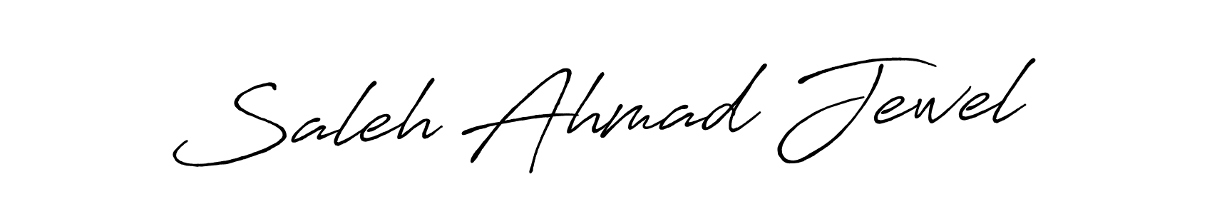 Once you've used our free online signature maker to create your best signature Antro_Vectra_Bolder style, it's time to enjoy all of the benefits that Saleh Ahmad Jewel name signing documents. Saleh Ahmad Jewel signature style 7 images and pictures png
