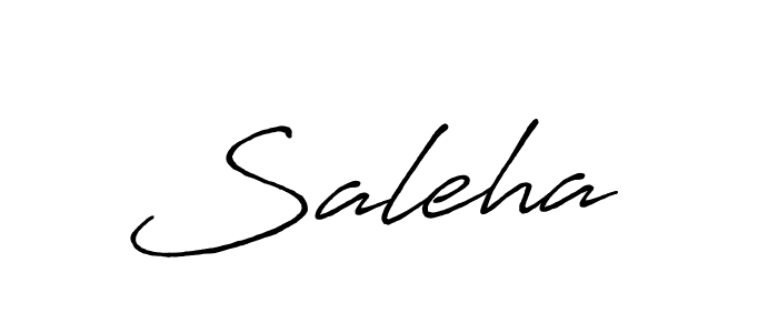 Once you've used our free online signature maker to create your best signature Antro_Vectra_Bolder style, it's time to enjoy all of the benefits that Saleha  name signing documents. Saleha  signature style 7 images and pictures png