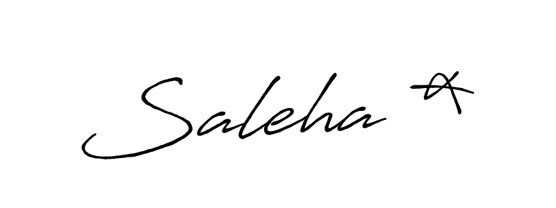 Once you've used our free online signature maker to create your best signature Antro_Vectra_Bolder style, it's time to enjoy all of the benefits that Saleha * name signing documents. Saleha * signature style 7 images and pictures png