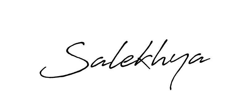 if you are searching for the best signature style for your name Salekhya. so please give up your signature search. here we have designed multiple signature styles  using Antro_Vectra_Bolder. Salekhya signature style 7 images and pictures png
