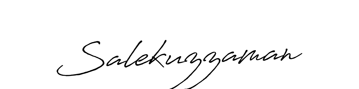 It looks lik you need a new signature style for name Salekuzzaman. Design unique handwritten (Antro_Vectra_Bolder) signature with our free signature maker in just a few clicks. Salekuzzaman signature style 7 images and pictures png