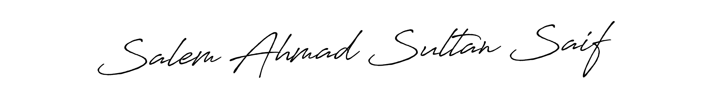 How to make Salem Ahmad Sultan Saif signature? Antro_Vectra_Bolder is a professional autograph style. Create handwritten signature for Salem Ahmad Sultan Saif name. Salem Ahmad Sultan Saif signature style 7 images and pictures png