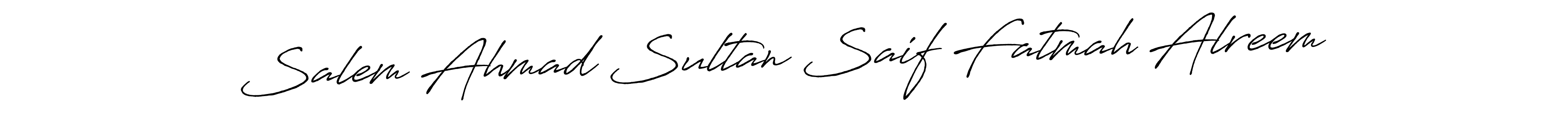 How to make Salem Ahmad Sultan Saif Fatmah Alreem signature? Antro_Vectra_Bolder is a professional autograph style. Create handwritten signature for Salem Ahmad Sultan Saif Fatmah Alreem name. Salem Ahmad Sultan Saif Fatmah Alreem signature style 7 images and pictures png