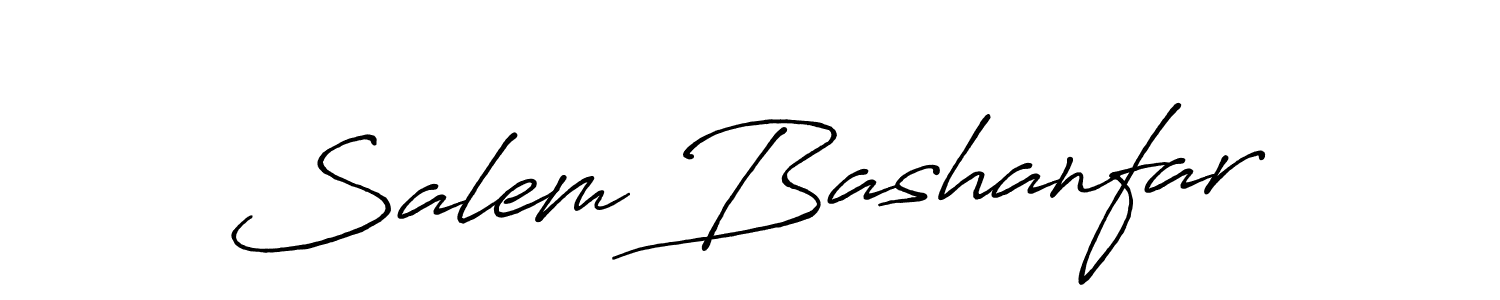 Once you've used our free online signature maker to create your best signature Antro_Vectra_Bolder style, it's time to enjoy all of the benefits that Salem Bashanfar name signing documents. Salem Bashanfar signature style 7 images and pictures png