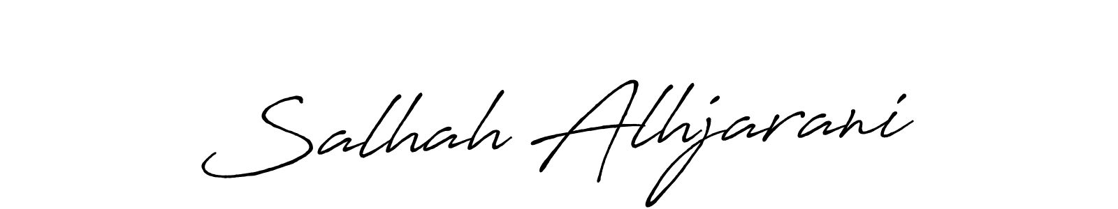 You should practise on your own different ways (Antro_Vectra_Bolder) to write your name (Salhah Alhjarani) in signature. don't let someone else do it for you. Salhah Alhjarani signature style 7 images and pictures png