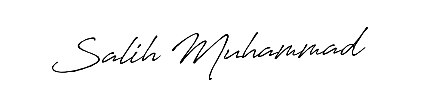 Make a short Salih Muhammad signature style. Manage your documents anywhere anytime using Antro_Vectra_Bolder. Create and add eSignatures, submit forms, share and send files easily. Salih Muhammad signature style 7 images and pictures png