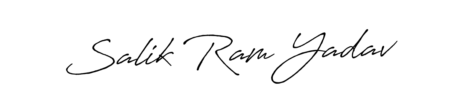 Make a beautiful signature design for name Salik Ram Yadav. Use this online signature maker to create a handwritten signature for free. Salik Ram Yadav signature style 7 images and pictures png