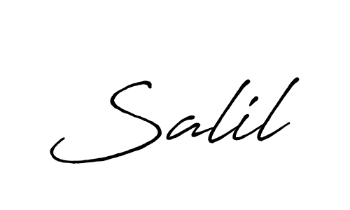 You should practise on your own different ways (Antro_Vectra_Bolder) to write your name (Salil) in signature. don't let someone else do it for you. Salil signature style 7 images and pictures png