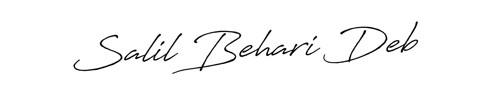 Once you've used our free online signature maker to create your best signature Antro_Vectra_Bolder style, it's time to enjoy all of the benefits that Salil Behari Deb name signing documents. Salil Behari Deb signature style 7 images and pictures png