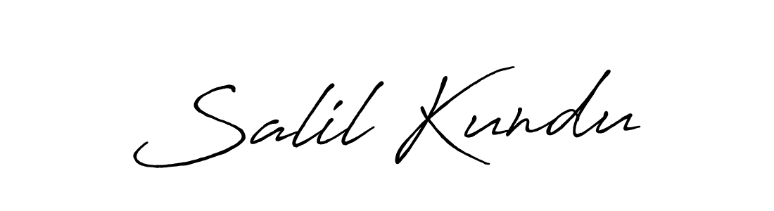 You should practise on your own different ways (Antro_Vectra_Bolder) to write your name (Salil Kundu) in signature. don't let someone else do it for you. Salil Kundu signature style 7 images and pictures png