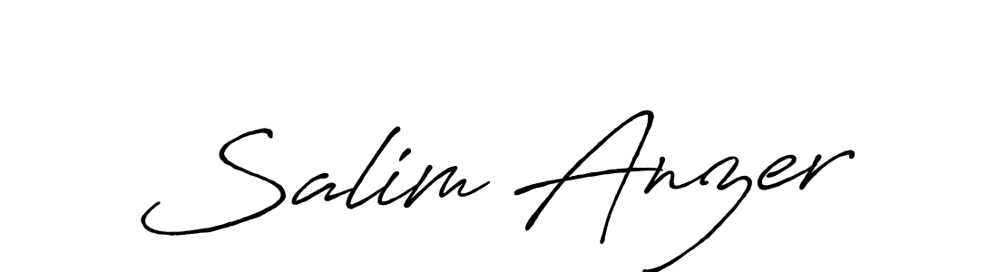 Also You can easily find your signature by using the search form. We will create Salim Anzer name handwritten signature images for you free of cost using Antro_Vectra_Bolder sign style. Salim Anzer signature style 7 images and pictures png