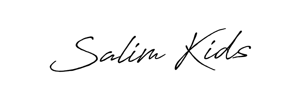 Also You can easily find your signature by using the search form. We will create Salim Kids name handwritten signature images for you free of cost using Antro_Vectra_Bolder sign style. Salim Kids signature style 7 images and pictures png