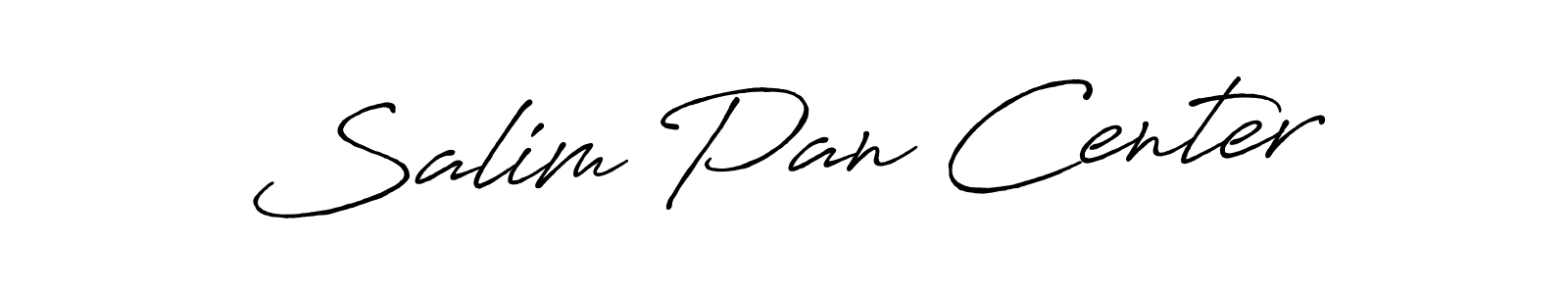 Make a beautiful signature design for name Salim Pan Center. Use this online signature maker to create a handwritten signature for free. Salim Pan Center signature style 7 images and pictures png