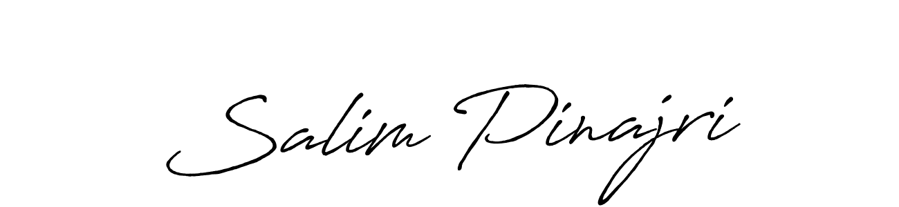 if you are searching for the best signature style for your name Salim Pinajri. so please give up your signature search. here we have designed multiple signature styles  using Antro_Vectra_Bolder. Salim Pinajri signature style 7 images and pictures png