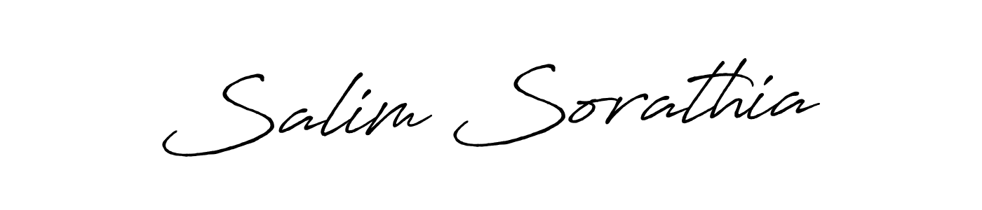 How to Draw Salim Sorathia signature style? Antro_Vectra_Bolder is a latest design signature styles for name Salim Sorathia. Salim Sorathia signature style 7 images and pictures png