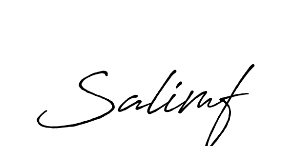 Also we have Salimf name is the best signature style. Create professional handwritten signature collection using Antro_Vectra_Bolder autograph style. Salimf signature style 7 images and pictures png