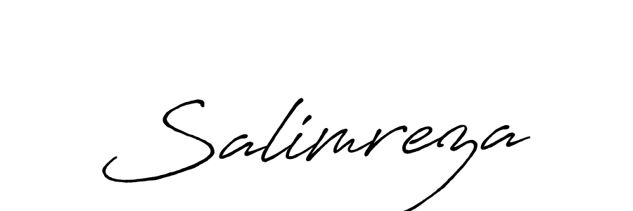 You should practise on your own different ways (Antro_Vectra_Bolder) to write your name (Salimreza) in signature. don't let someone else do it for you. Salimreza signature style 7 images and pictures png