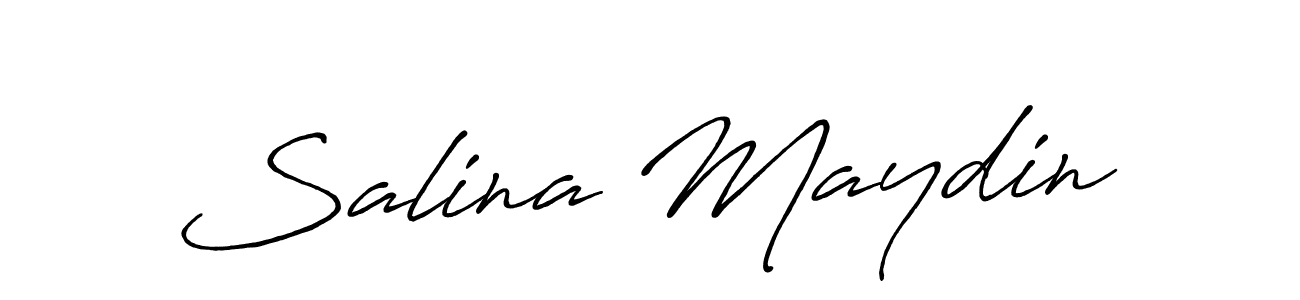 Antro_Vectra_Bolder is a professional signature style that is perfect for those who want to add a touch of class to their signature. It is also a great choice for those who want to make their signature more unique. Get Salina Maydin name to fancy signature for free. Salina Maydin signature style 7 images and pictures png