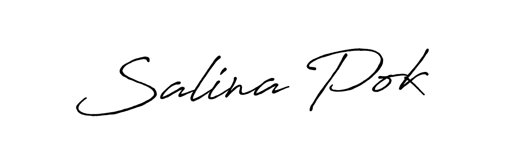 Check out images of Autograph of Salina Pok name. Actor Salina Pok Signature Style. Antro_Vectra_Bolder is a professional sign style online. Salina Pok signature style 7 images and pictures png