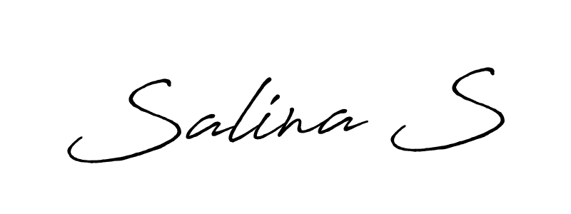 Make a short Salina S signature style. Manage your documents anywhere anytime using Antro_Vectra_Bolder. Create and add eSignatures, submit forms, share and send files easily. Salina S signature style 7 images and pictures png