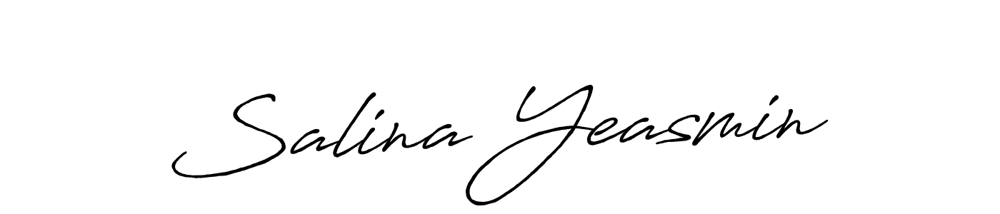 Similarly Antro_Vectra_Bolder is the best handwritten signature design. Signature creator online .You can use it as an online autograph creator for name Salina Yeasmin. Salina Yeasmin signature style 7 images and pictures png
