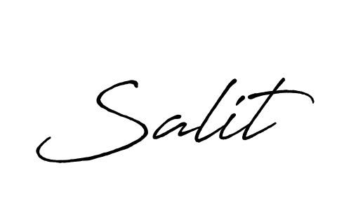 You should practise on your own different ways (Antro_Vectra_Bolder) to write your name (Salit) in signature. don't let someone else do it for you. Salit signature style 7 images and pictures png