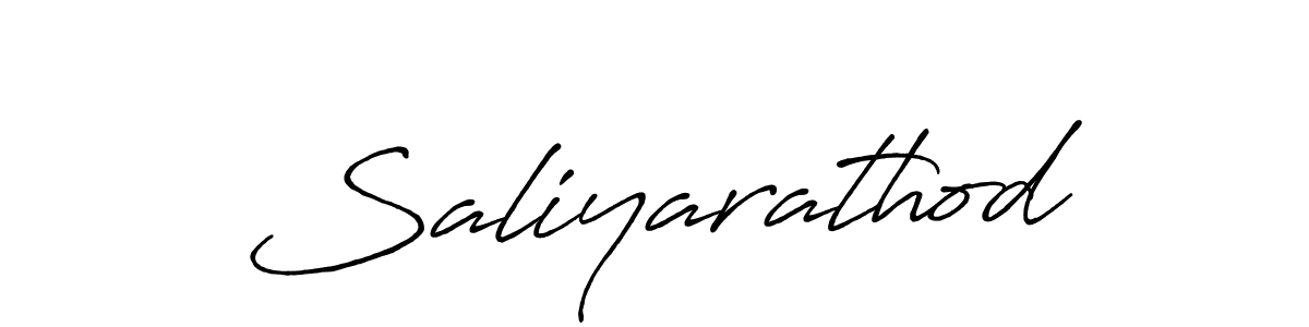 Use a signature maker to create a handwritten signature online. With this signature software, you can design (Antro_Vectra_Bolder) your own signature for name Saliyarathod. Saliyarathod signature style 7 images and pictures png
