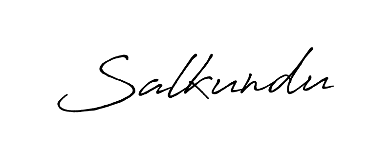 Also You can easily find your signature by using the search form. We will create Salkundu name handwritten signature images for you free of cost using Antro_Vectra_Bolder sign style. Salkundu signature style 7 images and pictures png