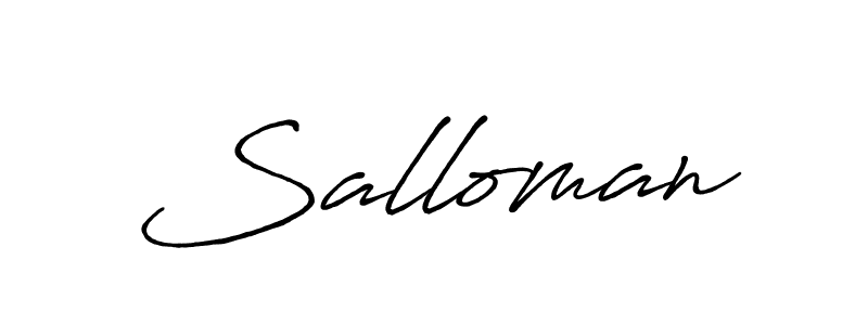 How to Draw Salloman signature style? Antro_Vectra_Bolder is a latest design signature styles for name Salloman. Salloman signature style 7 images and pictures png