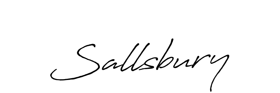 Use a signature maker to create a handwritten signature online. With this signature software, you can design (Antro_Vectra_Bolder) your own signature for name Sallsbury. Sallsbury signature style 7 images and pictures png