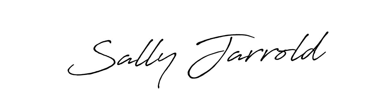 How to make Sally Jarrold name signature. Use Antro_Vectra_Bolder style for creating short signs online. This is the latest handwritten sign. Sally Jarrold signature style 7 images and pictures png
