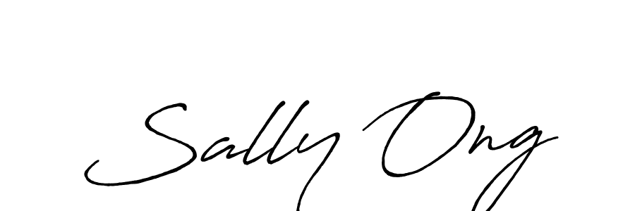 Antro_Vectra_Bolder is a professional signature style that is perfect for those who want to add a touch of class to their signature. It is also a great choice for those who want to make their signature more unique. Get Sally Ong name to fancy signature for free. Sally Ong signature style 7 images and pictures png
