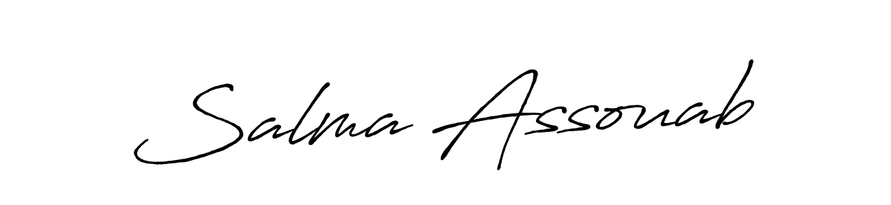 You can use this online signature creator to create a handwritten signature for the name Salma Assouab. This is the best online autograph maker. Salma Assouab signature style 7 images and pictures png