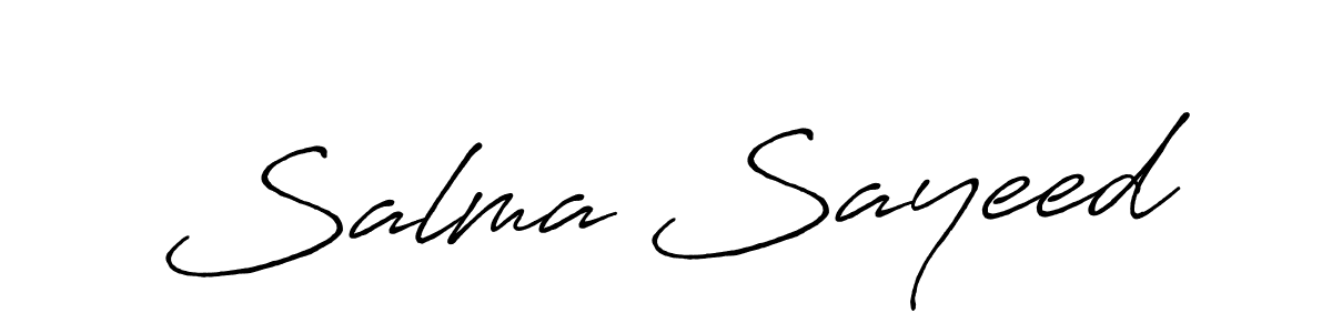 Once you've used our free online signature maker to create your best signature Antro_Vectra_Bolder style, it's time to enjoy all of the benefits that Salma Sayeed name signing documents. Salma Sayeed signature style 7 images and pictures png