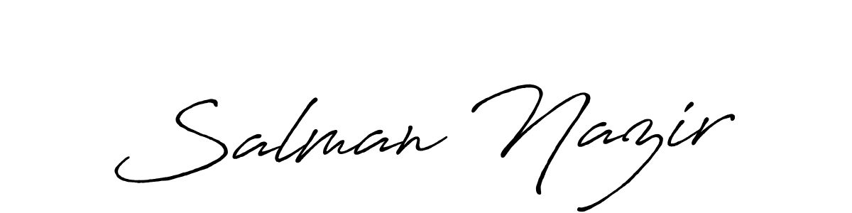 if you are searching for the best signature style for your name Salman Nazir. so please give up your signature search. here we have designed multiple signature styles  using Antro_Vectra_Bolder. Salman Nazir signature style 7 images and pictures png