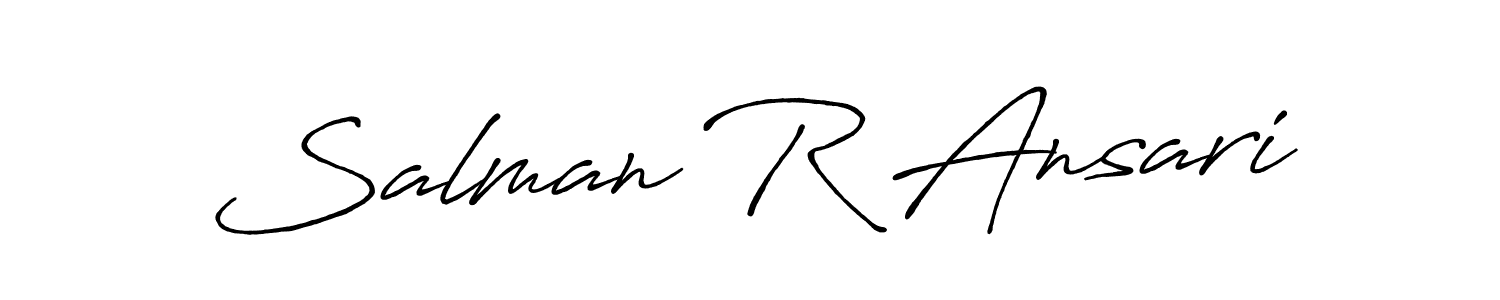 Antro_Vectra_Bolder is a professional signature style that is perfect for those who want to add a touch of class to their signature. It is also a great choice for those who want to make their signature more unique. Get Salman R Ansari name to fancy signature for free. Salman R Ansari signature style 7 images and pictures png