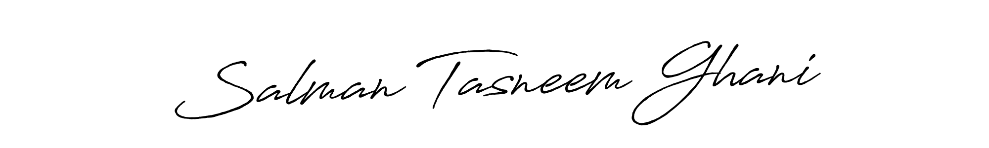 You can use this online signature creator to create a handwritten signature for the name Salman Tasneem Ghani. This is the best online autograph maker. Salman Tasneem Ghani signature style 7 images and pictures png