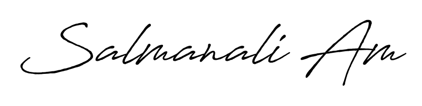 Make a beautiful signature design for name Salmanali Am. Use this online signature maker to create a handwritten signature for free. Salmanali Am signature style 7 images and pictures png