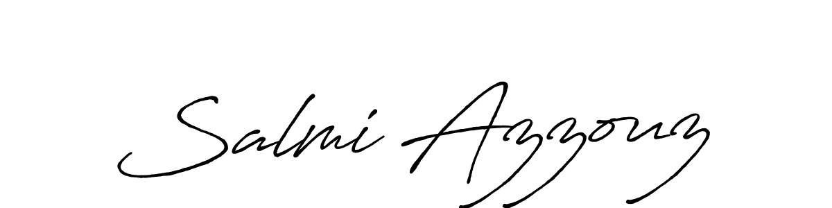 This is the best signature style for the Salmi Azzouz name. Also you like these signature font (Antro_Vectra_Bolder). Mix name signature. Salmi Azzouz signature style 7 images and pictures png