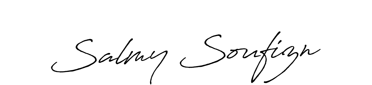 Also we have Salmy Soufizn name is the best signature style. Create professional handwritten signature collection using Antro_Vectra_Bolder autograph style. Salmy Soufizn signature style 7 images and pictures png