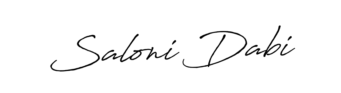 Make a short Saloni Dabi signature style. Manage your documents anywhere anytime using Antro_Vectra_Bolder. Create and add eSignatures, submit forms, share and send files easily. Saloni Dabi signature style 7 images and pictures png